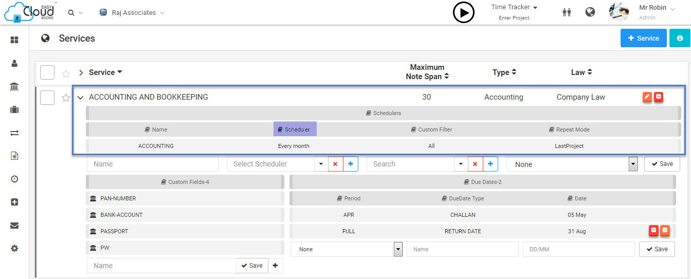 Automate Recurring Services Through Scheduler
